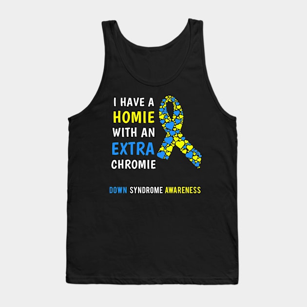 Down Syndrome Tank Top by mikevdv2001